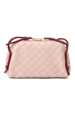 Bottega Veneta: Розовая сумка  Pouch