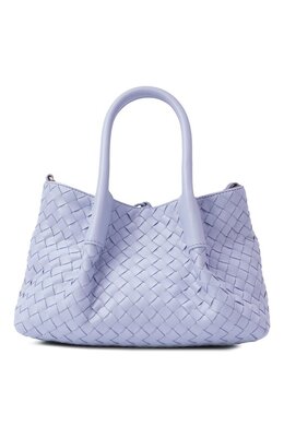 Bottega Veneta: Голубая сумка 