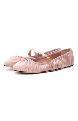 Dolce & Gabbana: Розовые балетки  Vally