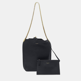 Saint Laurent Paris: Чёрная сумка  Susan