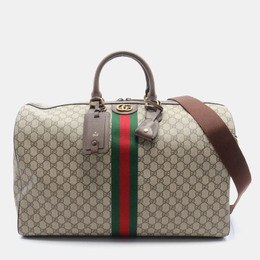 Gucci: Бежевая сумка  GG Supreme