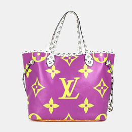 Louis Vuitton: Многоцветная сумка-шоппер  Neverfull MM