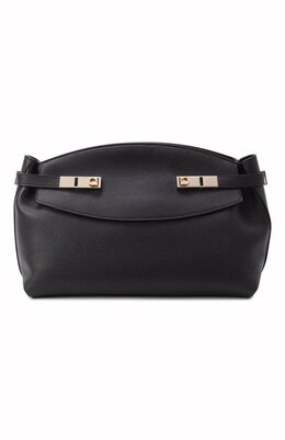 Ferragamo: Чёрная сумка 