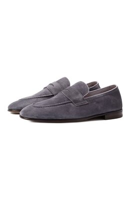 Brunello Cucinelli: Серые туфли 