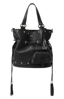 Lancel: Чёрная сумка 
