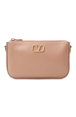 Valentino: Бежевая сумка  VLogo