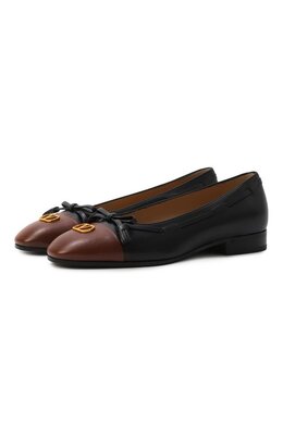 Valentino: Чёрные балетки 