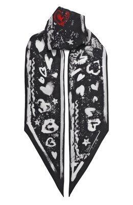 Zadig and Voltaire: Чёрный шарф 