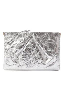Dries Van Noten: Серебристая сумка 