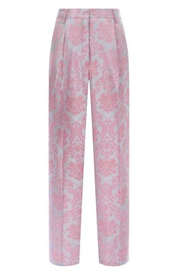 Dries Van Noten: Жаккардовые брюки 