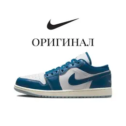 NIKE: Голубые кроссовки  Air Jordan