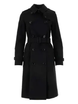 Burberry: Чёрный плащ  The Kensington
