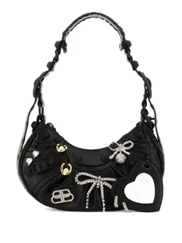 Balenciaga: Чёрная сумка  Le Cagole