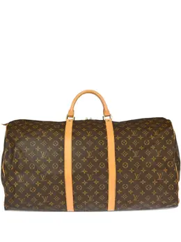 Louis Vuitton Pre-Owned: Коричневый чемодан 