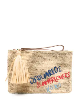 DSQUARED2: Светлый клатч 