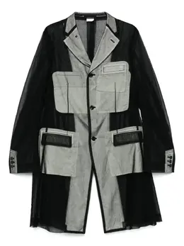 Comme des Garçons Homme Plus: Однобортное пальто 