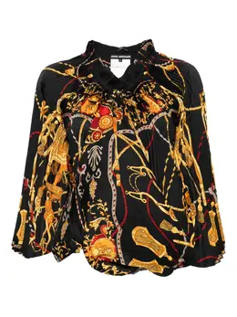 Junya Watanabe: Блуза с принтом 