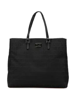 Fendi Pre-Owned: Чёрная сумка-шоппер 