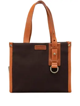 Burberry Pre-Owned: Коричневая сумка-шоппер 