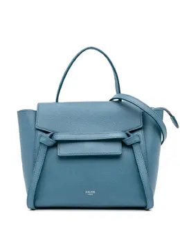 Céline Pre-Owned: Голубая поясная сумка 