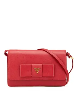 Prada Pre-Owned: Красный кошелёк 