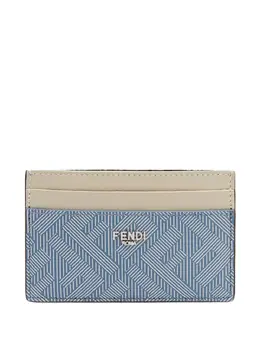 FENDI: Голубой картхолдер 
