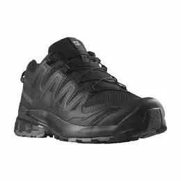 Salomon: Чёрные кроссовки 