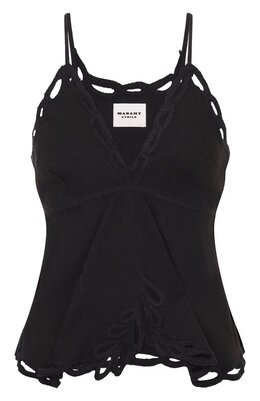 Isabel Marant Etoile: Хлопковый топ 