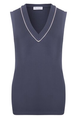Brunello Cucinelli: Хлопковый топ 