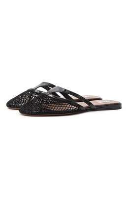 Alaia: Чёрные сабо 