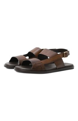 Santoni: Коричневые сандалии 