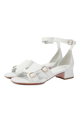 Santoni: Белые босоножки 