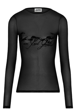 JEAN PAUL GAULTIER: Чёрный топ 