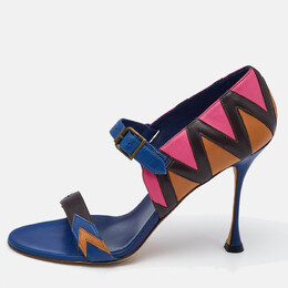 Manolo Blahnik: Многоцветные сандалии 