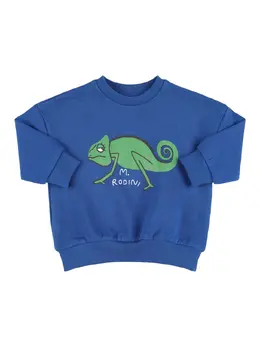 MINI RODINI: Хлопковый свитшот 