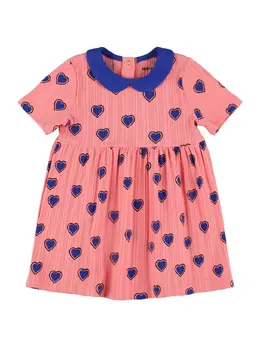 MINI RODINI: Хлопковое платье 