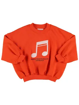 MINI RODINI: Хлопковый свитшот 