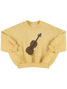 MINI RODINI: Хлопковый свитшот 