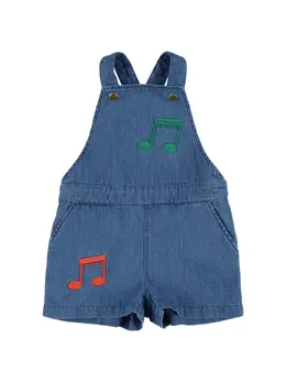 MINI RODINI: Хлопковый комбинезон 