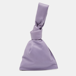 Bottega Veneta: Фиолетовый клатч  BV Twist