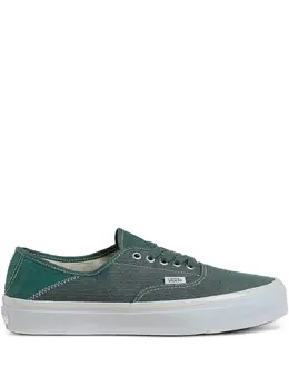 Vans: Зелёные кроссовки 
