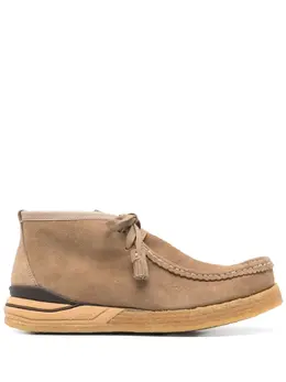 visvim: Светлые ботинки 