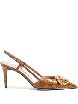 Valentino Garavani: Коричневые туфли 