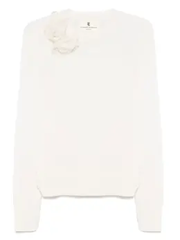 Ermanno Scervino: Свитер с растительным принтом 