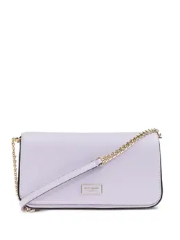 Kate Spade: Фиолетовая сумка через плечо 