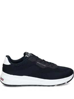 Tommy Hilfiger: Голубые кроссовки 