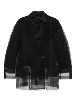 Comme Des Garçons: Жакет из фатина 