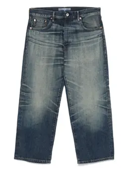 Junya Watanabe MAN: Голубые джинсы 