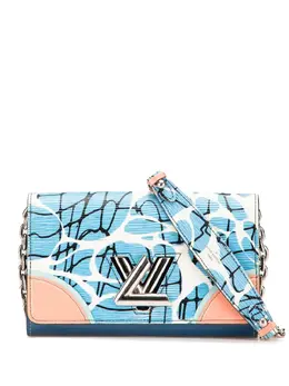Louis Vuitton Pre-Owned: Голубой кошелёк 