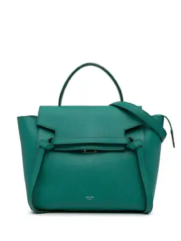 Céline Pre-Owned: Зелёная поясная сумка 